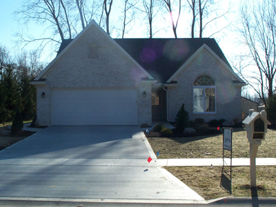 Front of Condos